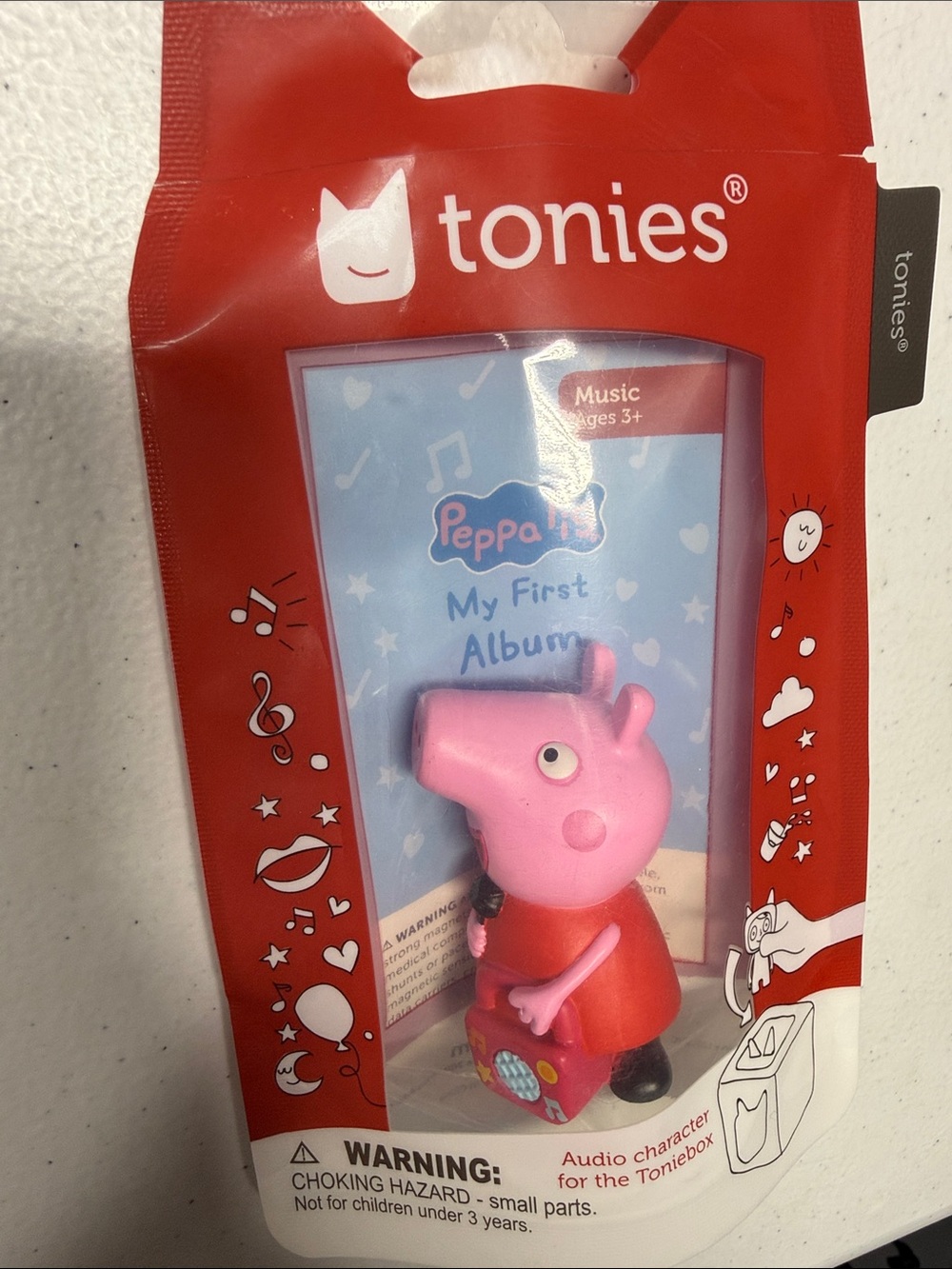 Tonies Peppa Pig Audio Figure My First Album New in Package